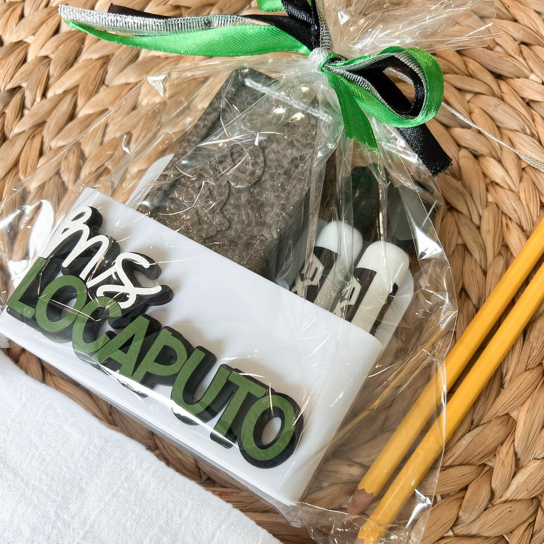 Personalized Dry Erase Teacher Gift Set