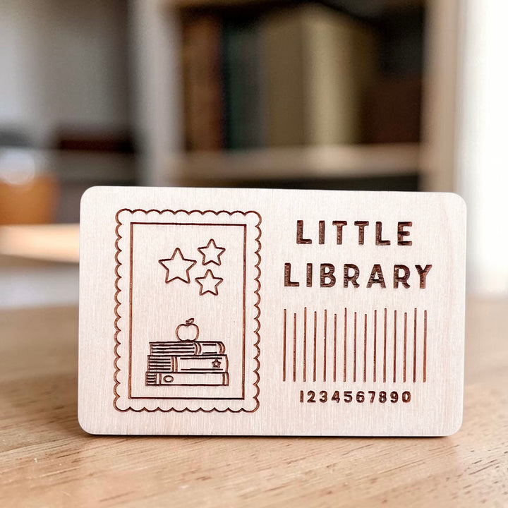 Wood Pretend Play Cards