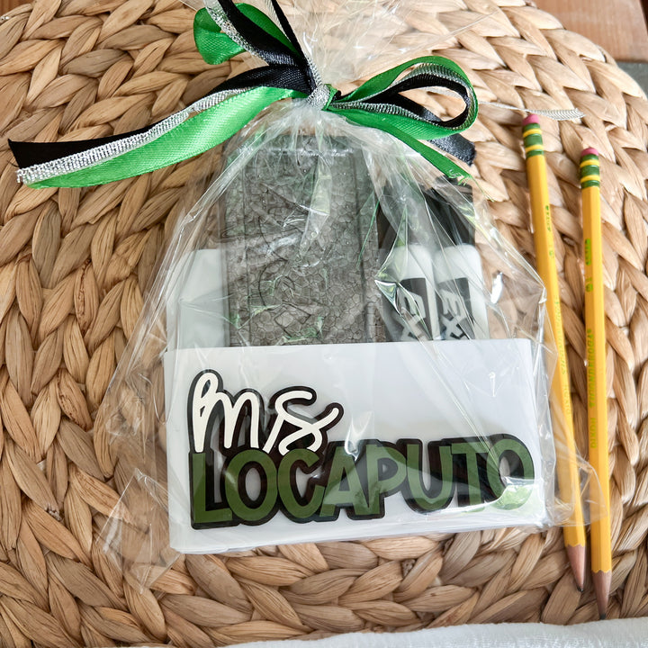 Personalized Dry Erase Teacher Gift Set
