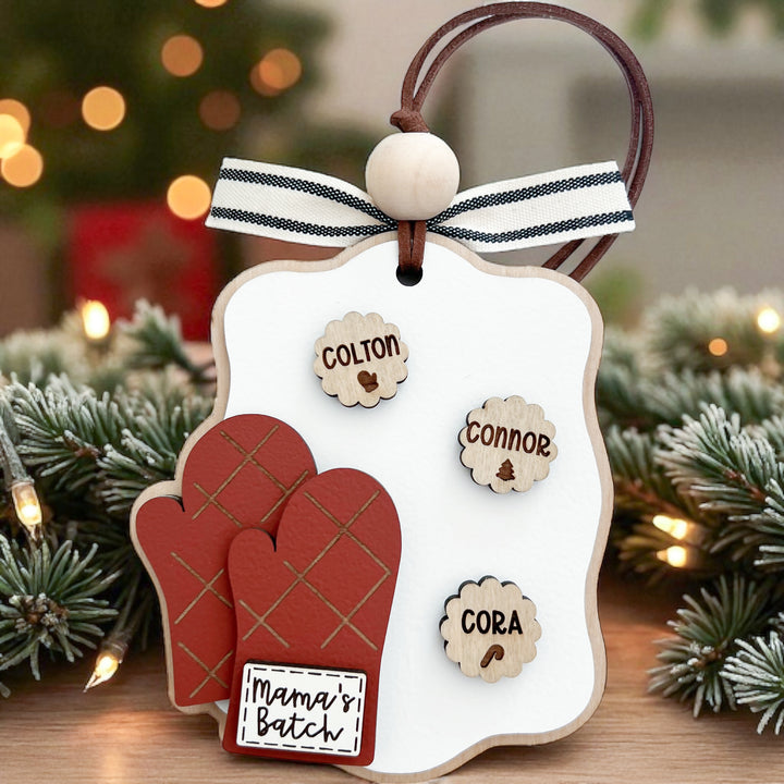 Personalized Family Christmas Ornament
