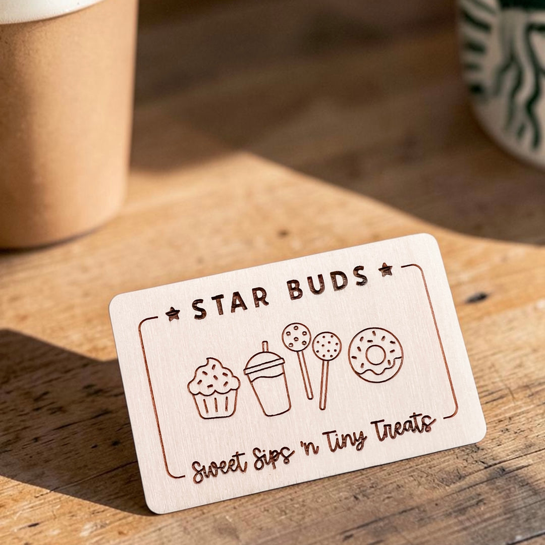 Wood Pretend Play Cards