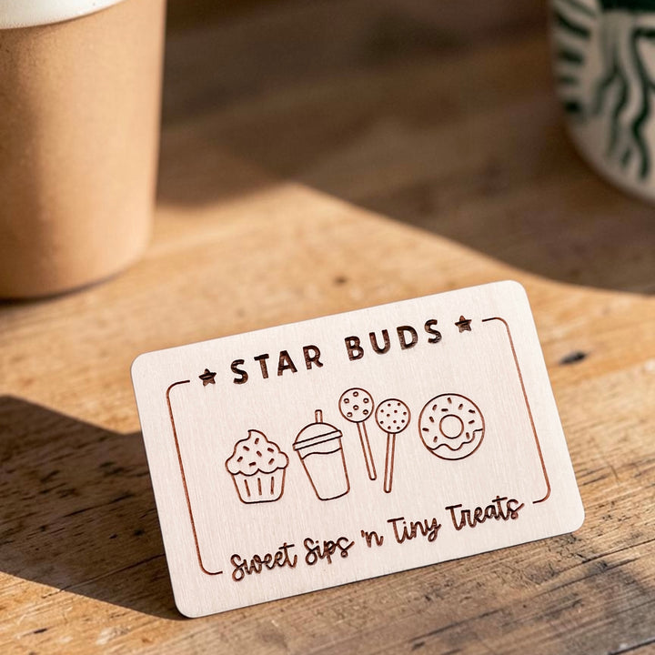 Wood Pretend Play Cards