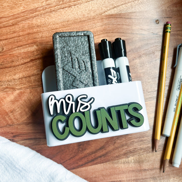 Personalized Dry Erase Teacher Gift Set