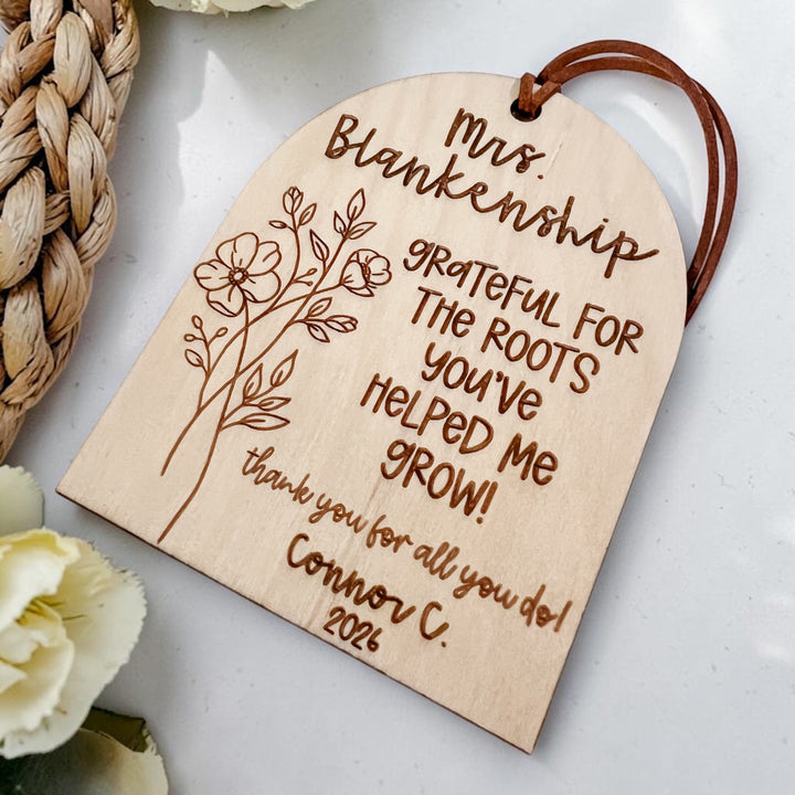 Personalized Teacher Gift Tag