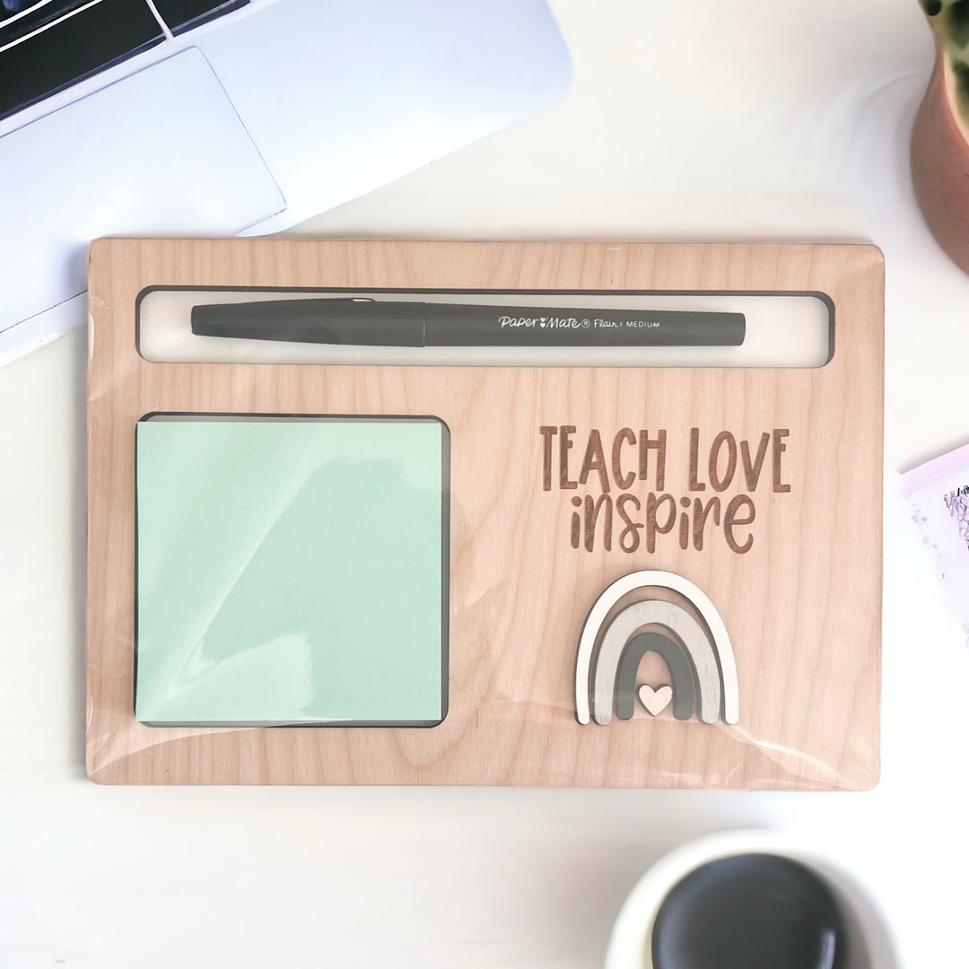 Teacher Post It Note and Pen Holder