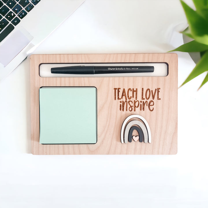 Teacher Post It Note and Pen Holder