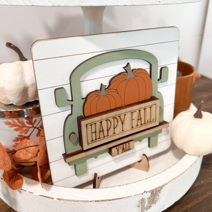 Fall Tiered Tray Decor Bundle