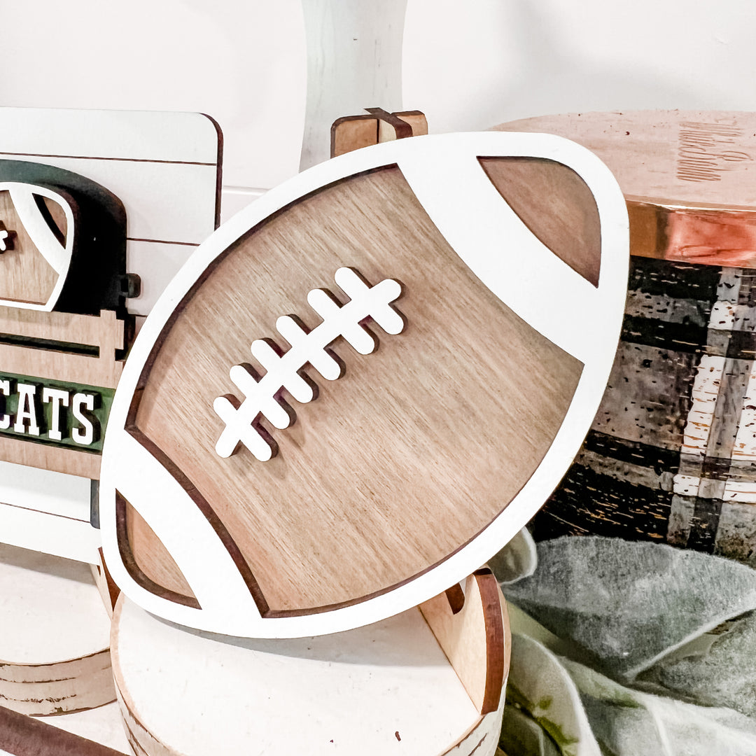 Football Tiered Tray Decor