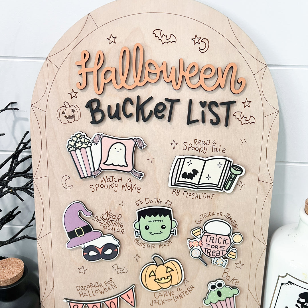 Halloween Family Bucket List