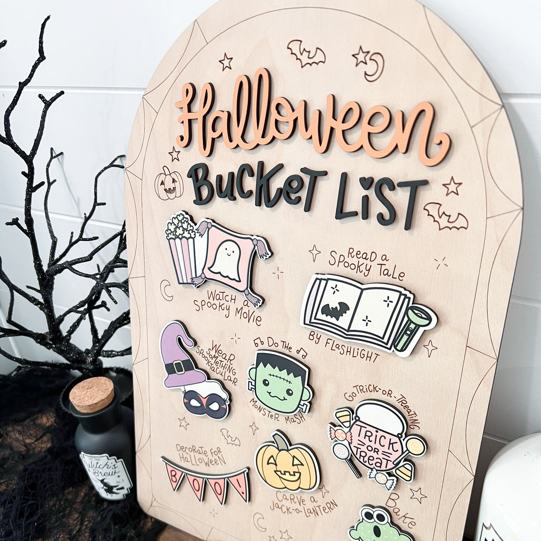 Halloween Family Bucket List