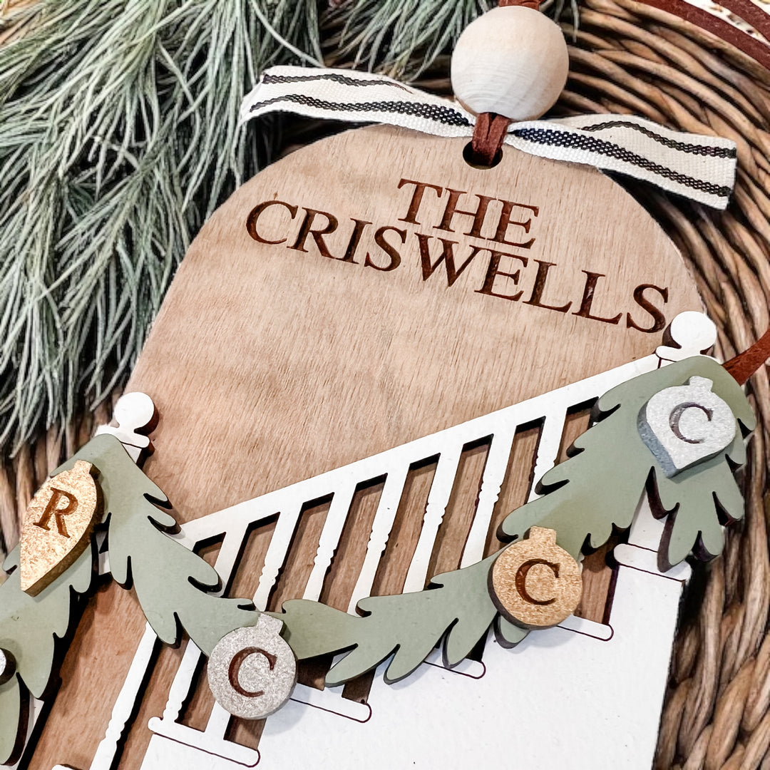 Personalized Family Christmas Ornament