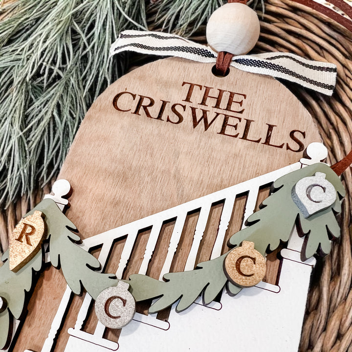 Personalized Family Christmas Ornament