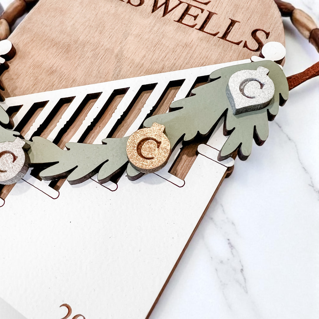 Personalized Family Christmas Ornament