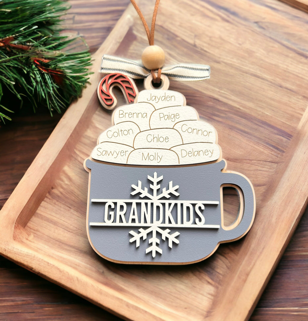 Personalized Family Christmas Ornament