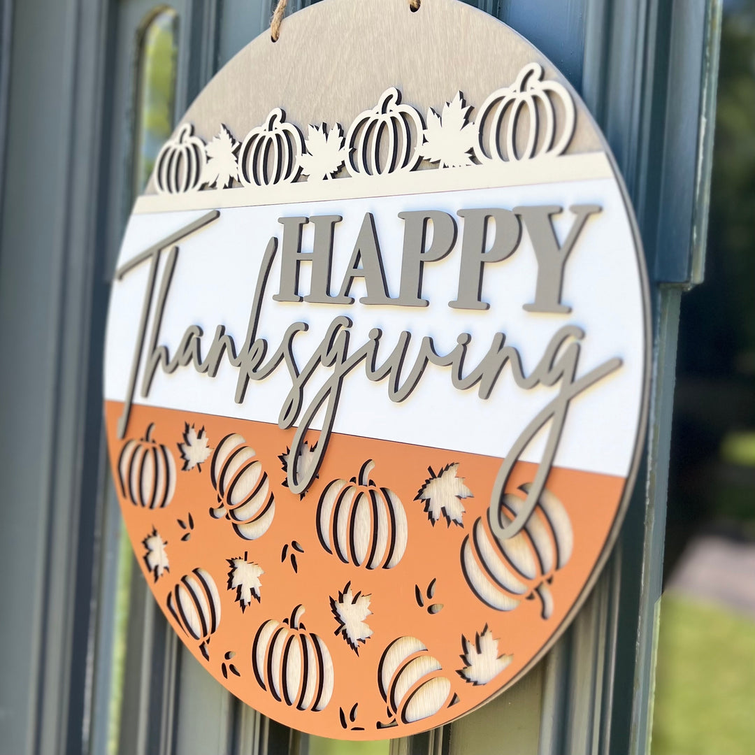 Thanksgiving Front Door Hanger