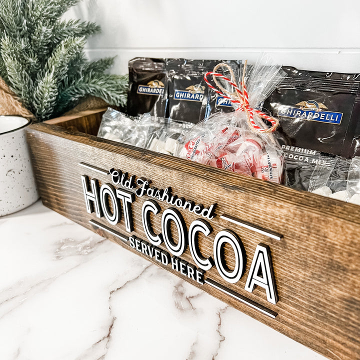 Hot Cocoa Bar Station