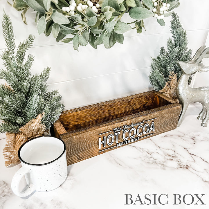 Hot Cocoa Bar Station