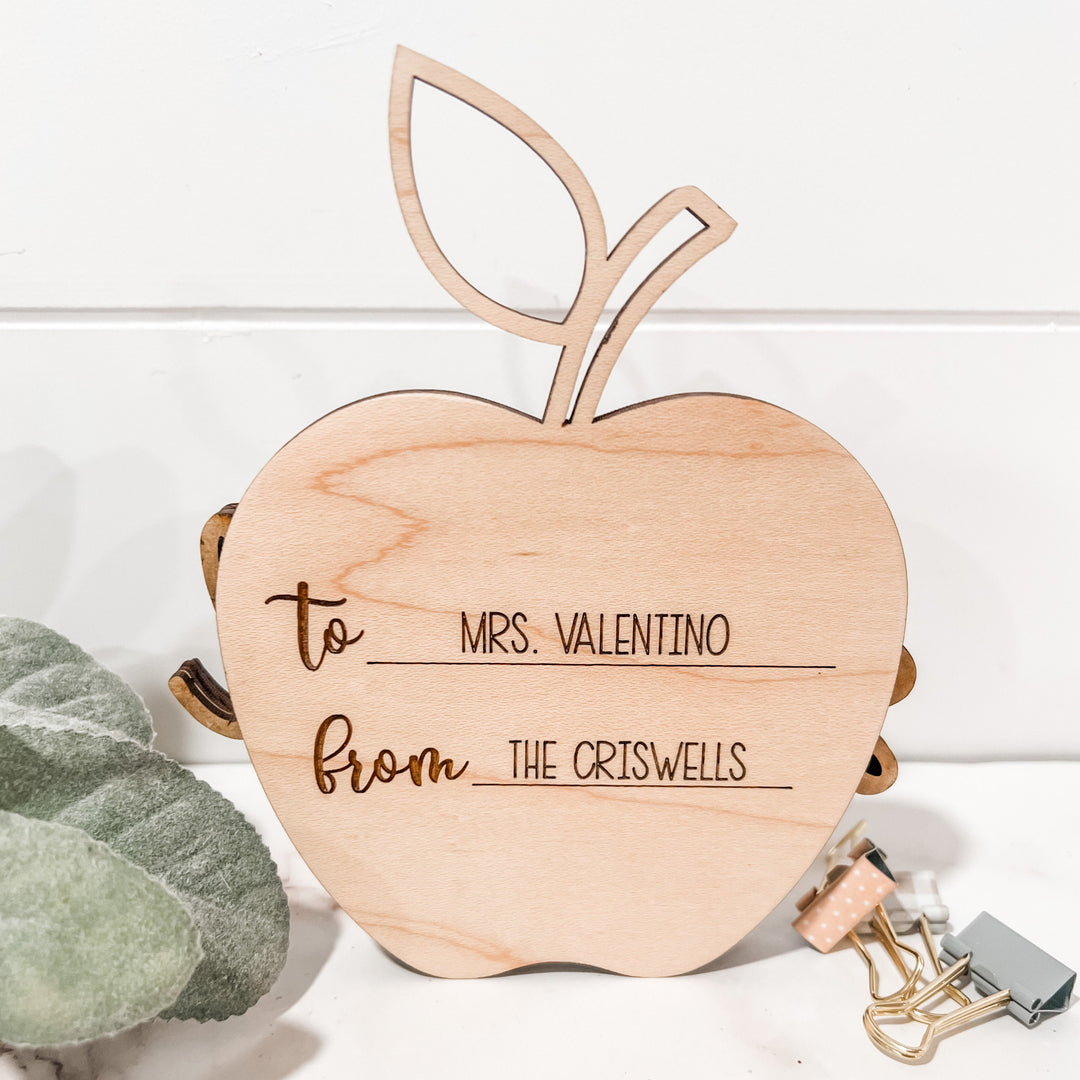 Back to School Personalized Teacher Gift