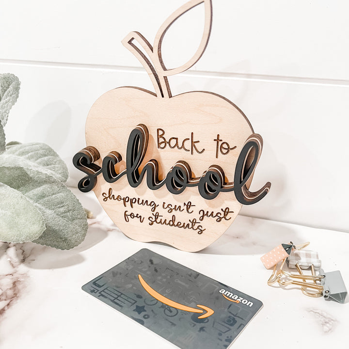 Back to School Personalized Teacher Gift